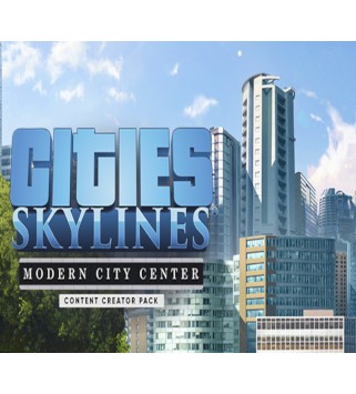 Cities: Skylines - Content Creator Pack: Modern City Center DLC Steam Key GLOBAL